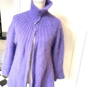 Lavender Vintage Mohair Trapeze Cut Sweater 🔆⚜️